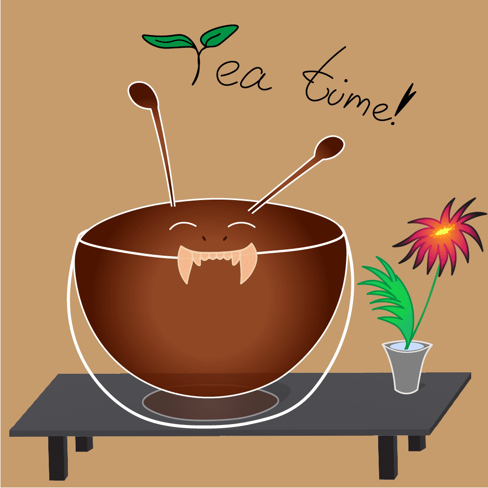 funny cup of tea